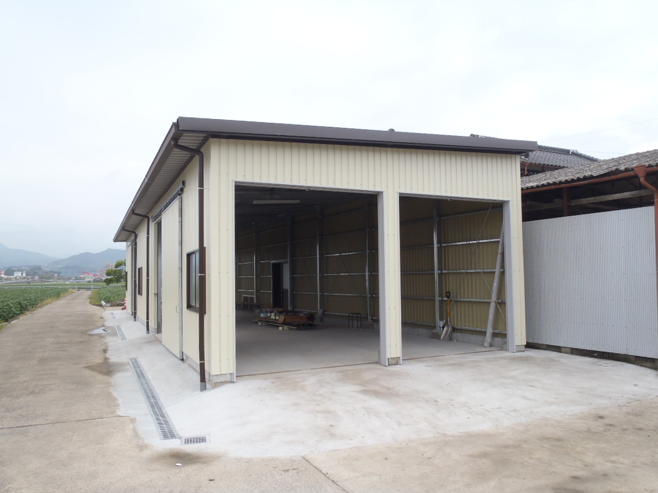 K邸農機具庫新築工事